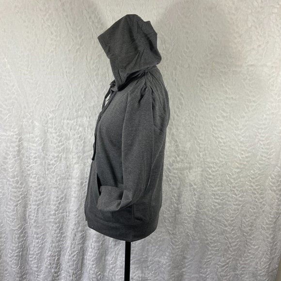 Ladies Lightweight Fleece Hood zipper front jacket Enza New in Package - Picture 5 of 8